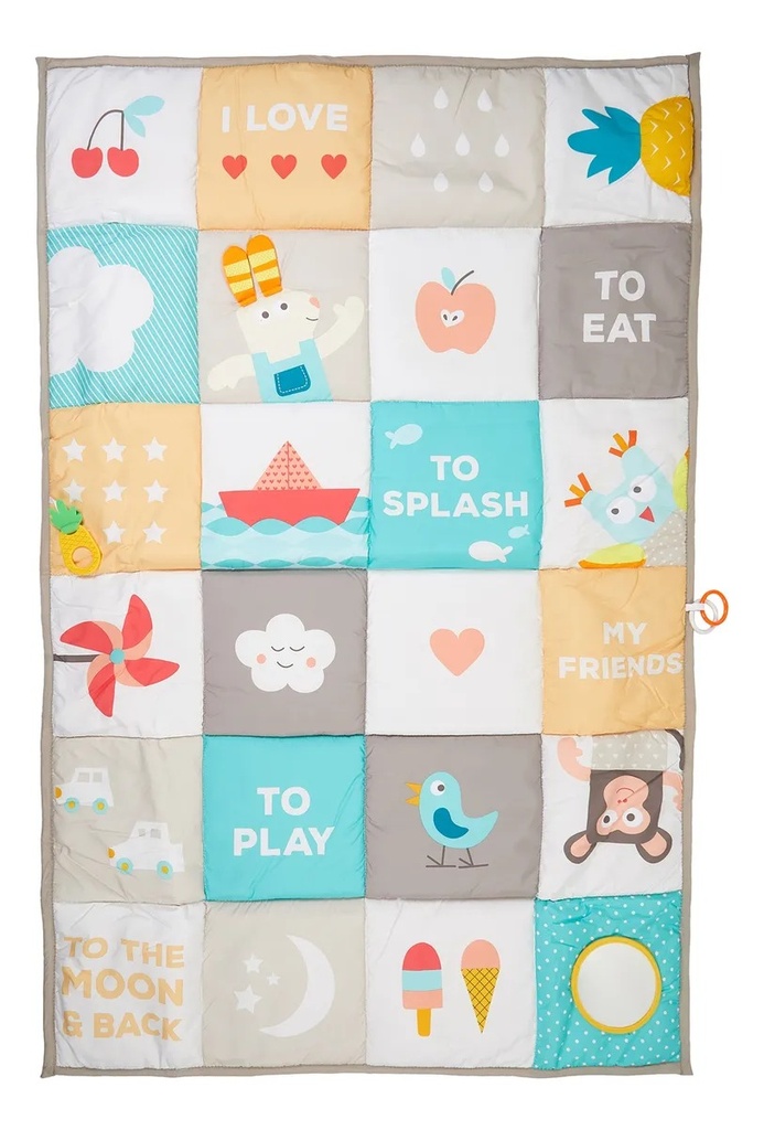 Alfombra Didactica Colores Suaves Taf Toys