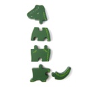 Wooden Body Puzzle - Mr. Crocodile Trixie