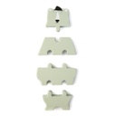 Wooden Body Puzzle - Mr. Polar Bear Trixie