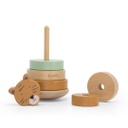 Wooden Stacking Toy - Mr, Tiger Trixie