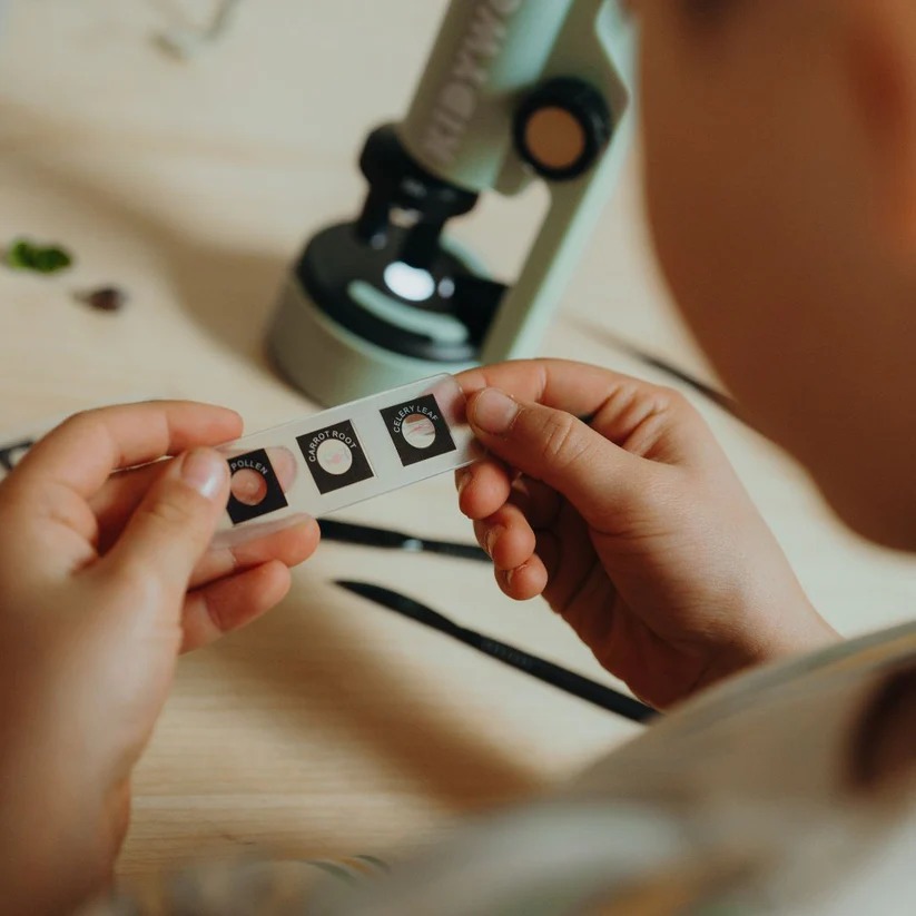 Microscopio portátil Kidymicroscope - Verde Kidywolf