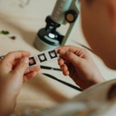 Microscopio portátil Kidymicroscope - Verde Kidywolf