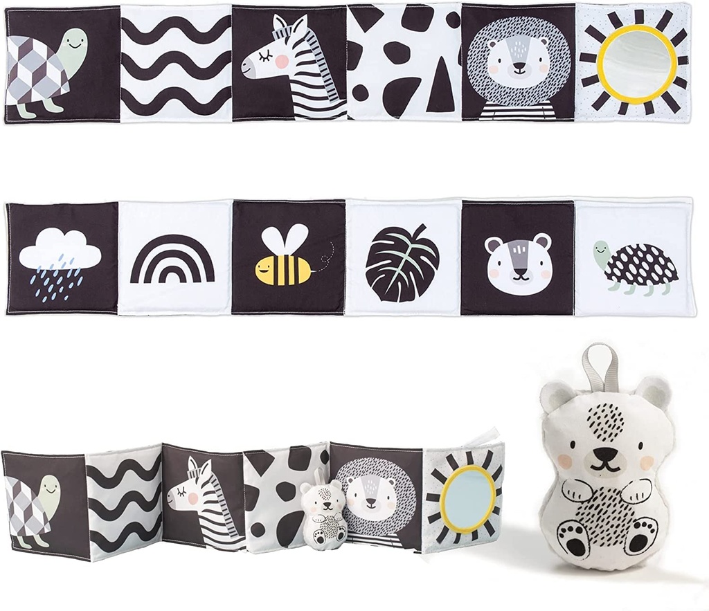 Libro Blanco y Negro Savannah Taf Toys