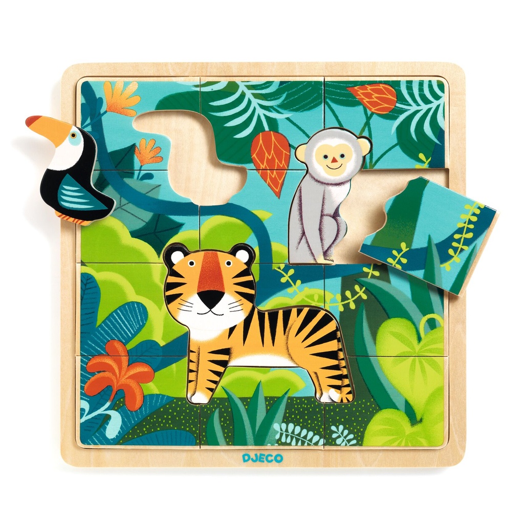 Puzzle Jungle Djeco