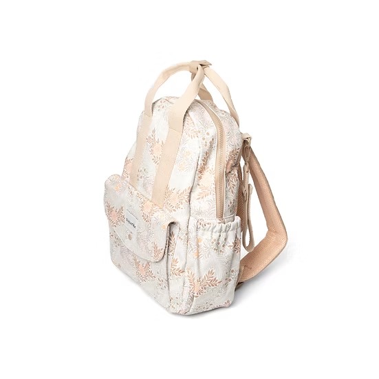 Mochila Maternal Poetry Flores Beige Suavinex