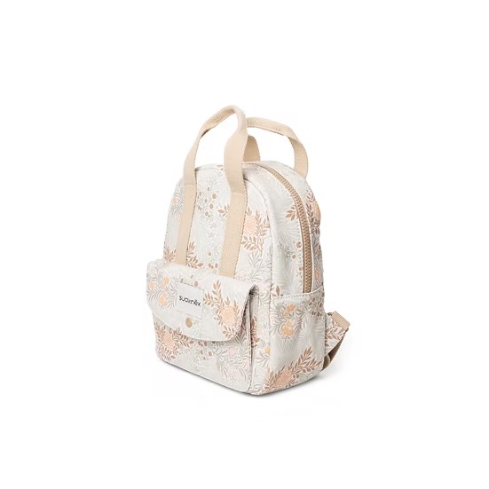 Mochila Niños Poetry Flores Beige Suavinex