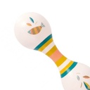 Cream Double Maracas Le Voyage D'Olga Moulin Roty