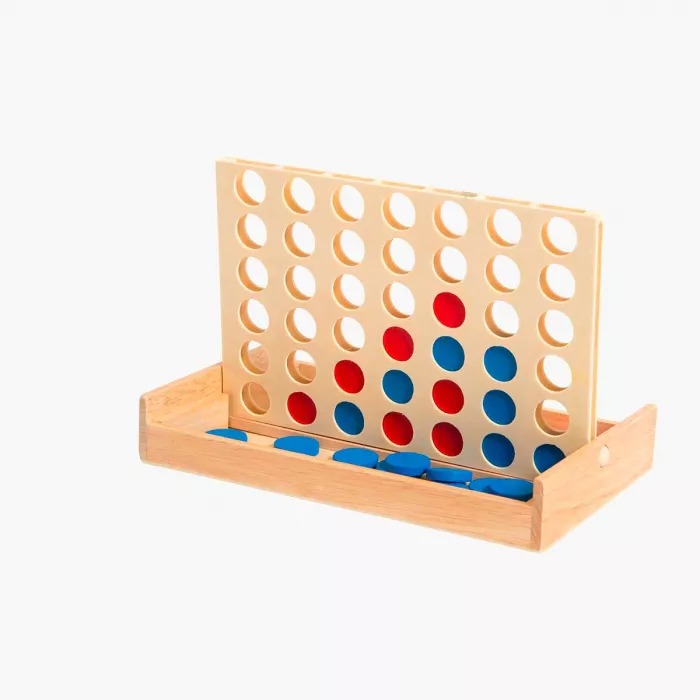 Juego 4 En Raya Mercredi Moulin Roty