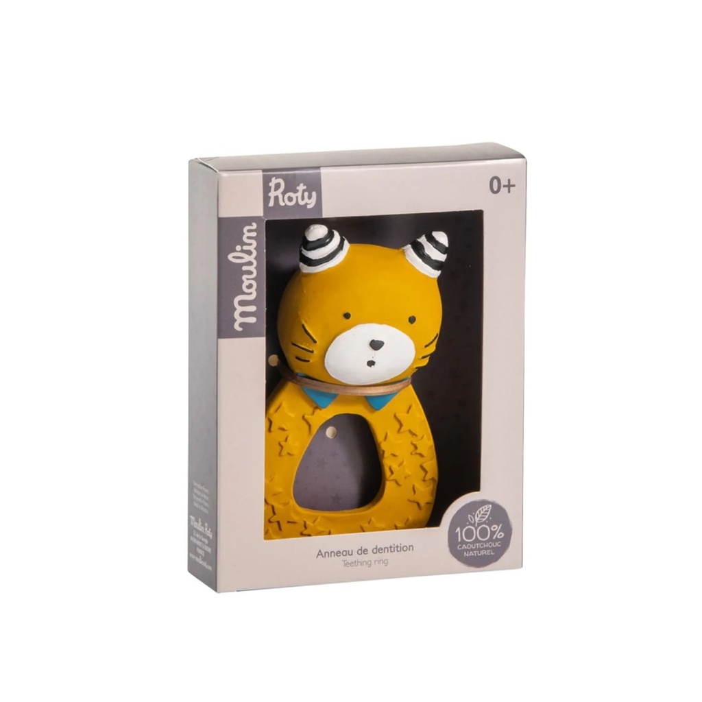 Lulu Rubber Ring Les Moustaches Moulin Roty