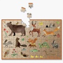 Mini Puzzles (150 Pcs) Dans La Foret Moulin Roty