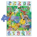 1 to 10 Jungle - 54 pcs Djeco