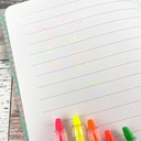 5 Fluorescent Wax Crayons Djeco