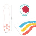 6 foarm markers Design by Djeco