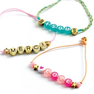 Alphabet beads Design by by Djeco