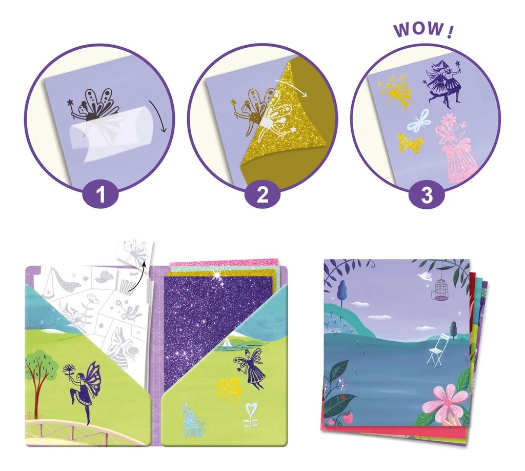 Artistic Patch Glitter - Fairyland Design By By Djeco