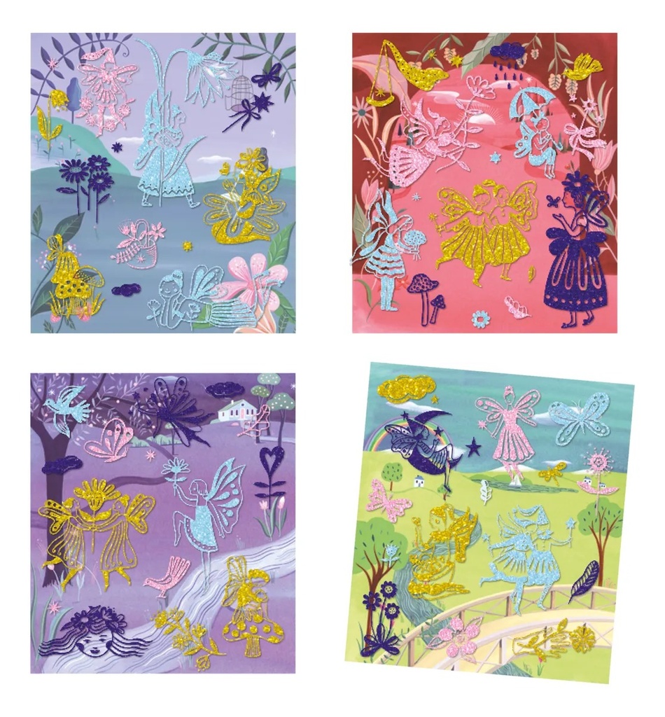 Artistic Patch Glitter - Fairyland Design By By Djeco