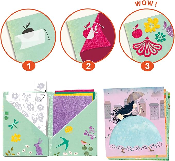 Artistic Patch Velours Velvet Design by Djeco