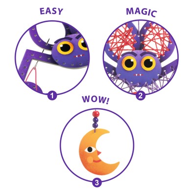 Artistic String Art - Night-Time - Fsc Mix Djeco