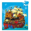 Barbarossa´S Boat - 54 Pcs Djeco