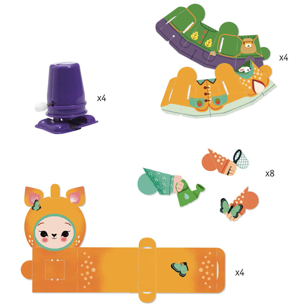 Cute Forest Creatures Design By By Djeco