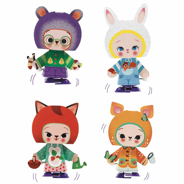 Cute Forest Creatures Design By By Djeco