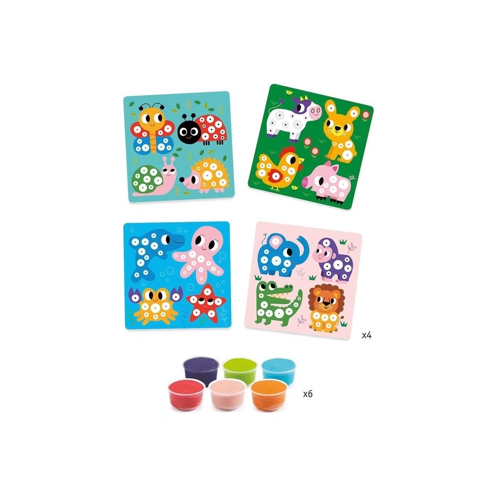 Dough circles Design by by Djeco