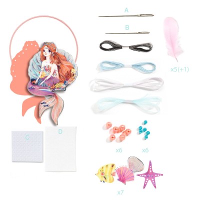 Gentle mermaid Design by Djeco