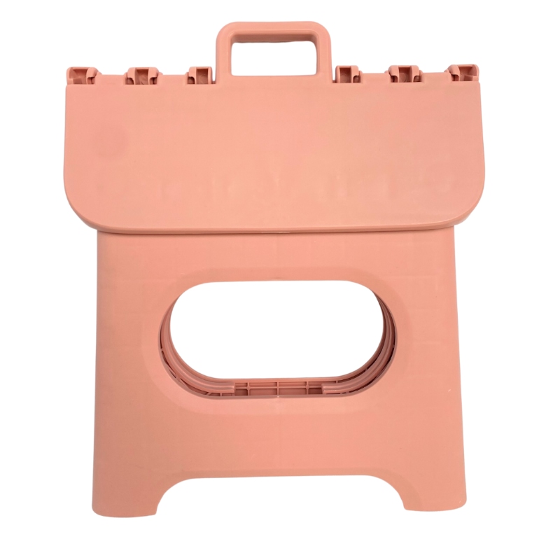 Banco plegable rosa Hopping