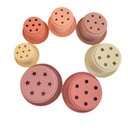 Tazas apilables rosa Hopping