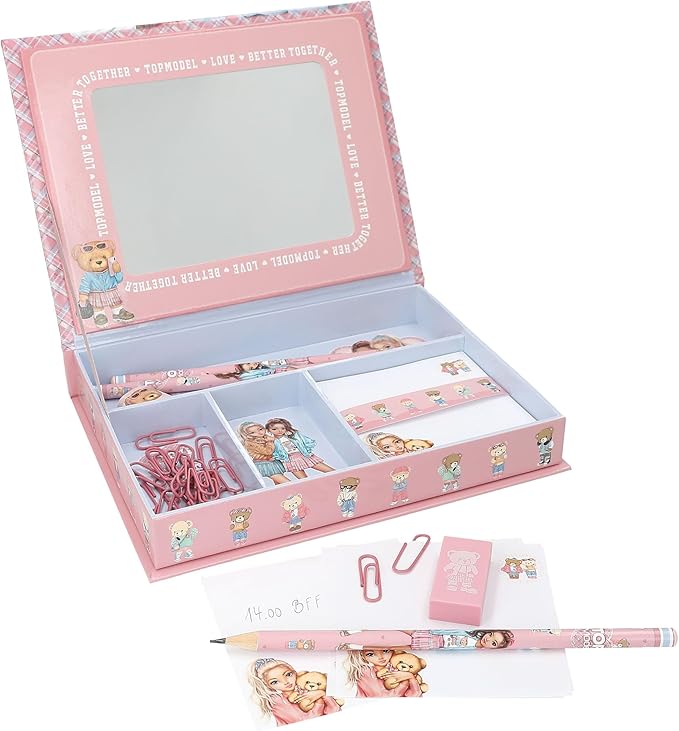 Caja de Papelería Team Teddy Top Model