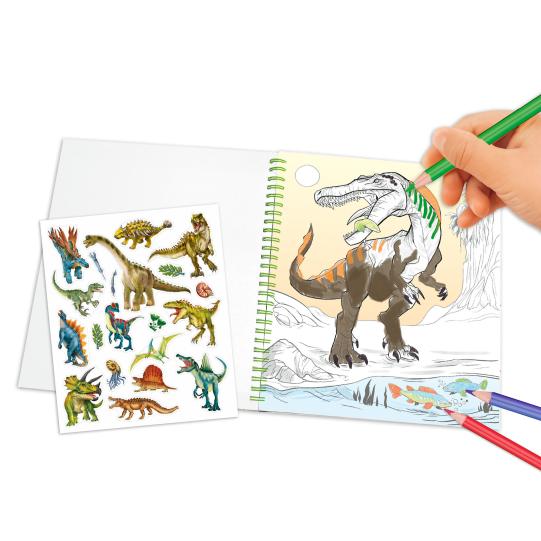 Colouring Book Dino World Depesche
