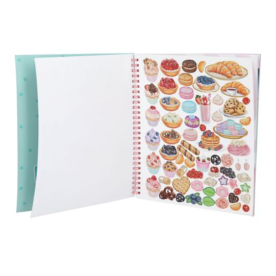 Libro Colorear con Lentejuelas Cake &amp; Bake Depesche