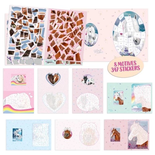 Libro de Pegotines por números Depesche