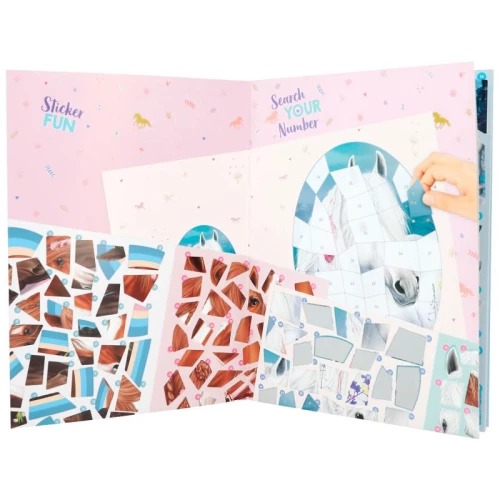 Libro de Pegotines por números Depesche