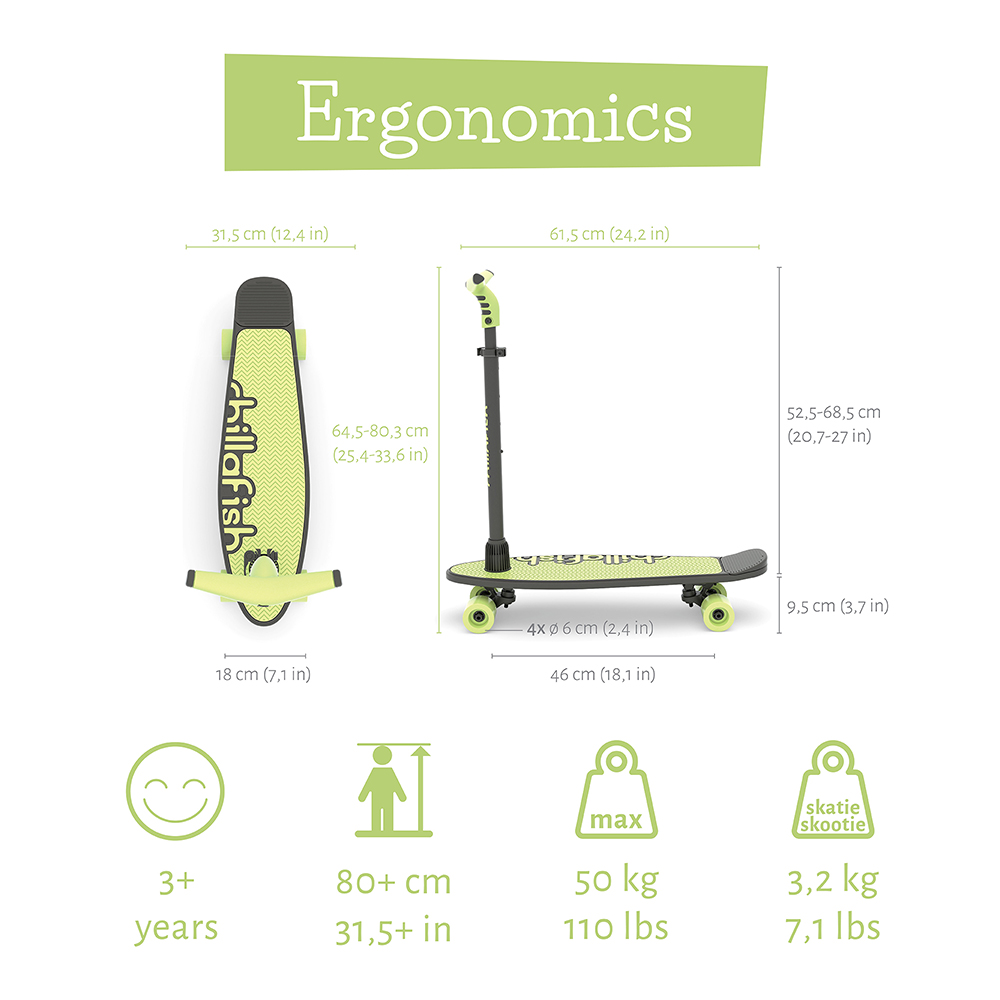 Skatieskootie (Pistachio) Chillafish