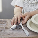 Children'S Cutlery Set Antique Silver Elodie