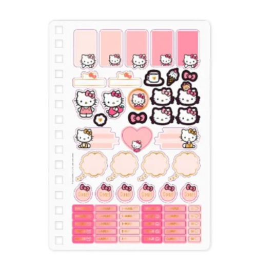 Agenda 2026 Hello Kitty por día con espiral Mooving