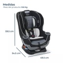 Butaca Extend2fit hasta 30 kg Gotham Graco