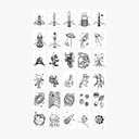 Refil Draw Mini Galaxy - Dinosaurs Kidywolf