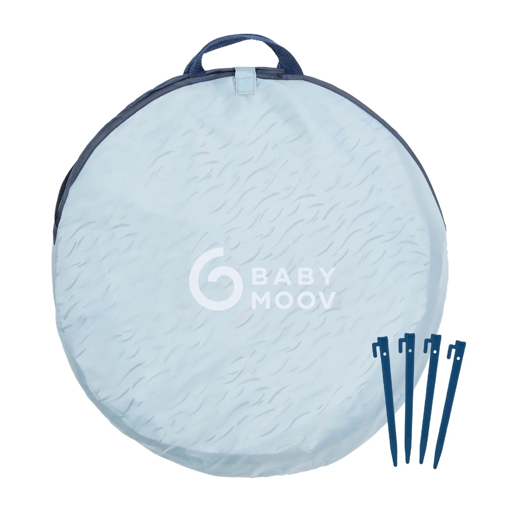 Carpa anti- UV azul con mosquitero Babymoov