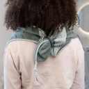 Toalla Grande Mama y Bebe Verde Doomoo