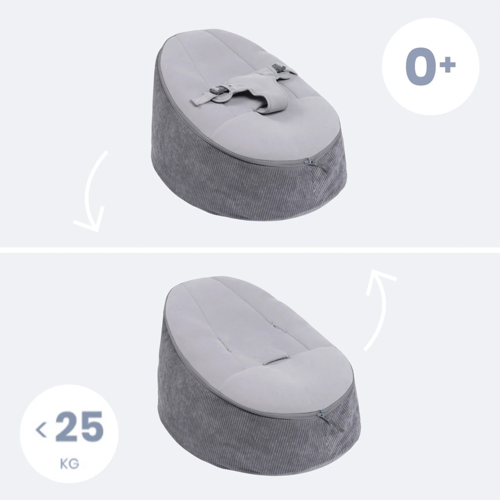 Tumbona Asiento Evolutivo Grey Doomoo