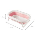 Bañito plegable rosado AKA