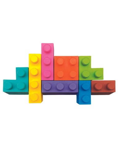 Crayones en Bloques Dino naranja Haku Yoka