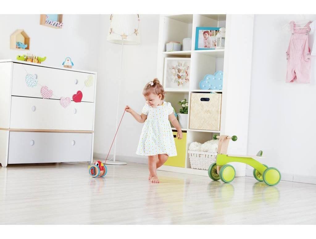 Pajarito de arrastre Hape