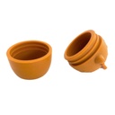 Juguete silicona dino mostaza #4 Hopping