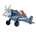 Jet Plane Blue Baghera