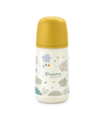 Biberón 270Ml Anat. 0-6M Flujo M Dreams Mostaza Suavinex