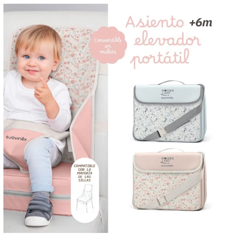 Alzador Portatil Wonder Celeste Suavinex