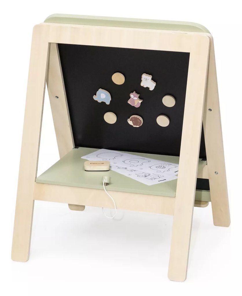 Doble pizarra imantada con altura ajustable Polar B